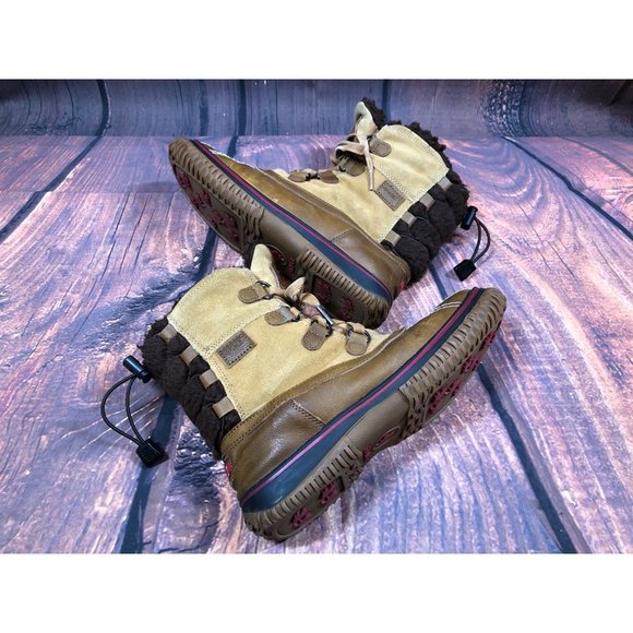 Pajar Canada Brown Lined Winter Snow Boots Womens 39 / 8-8.5 (v7k) - Picture 5 of 12